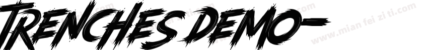 Trenches Demo字体转换